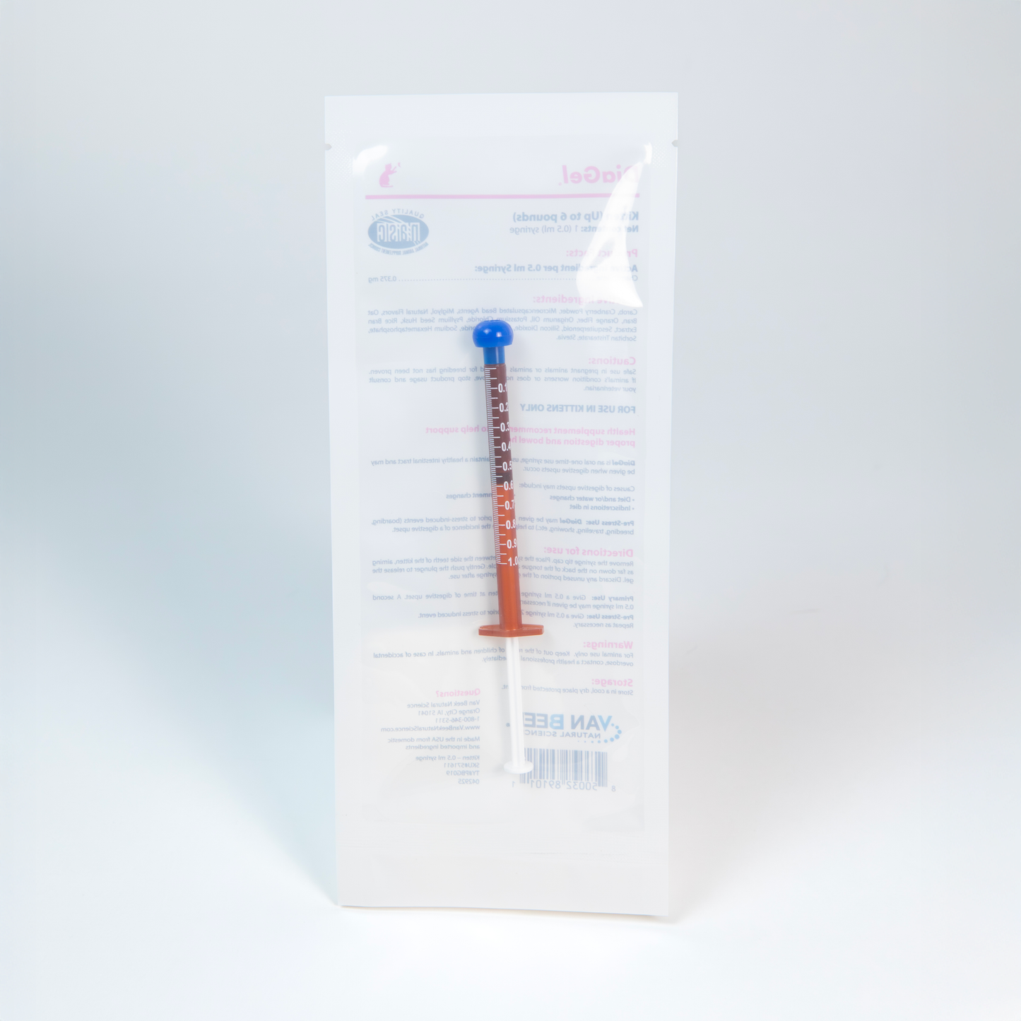 DiaGel for Kittens - Orally Administered Gel for Occasional Loose Stools and Digestive Upset