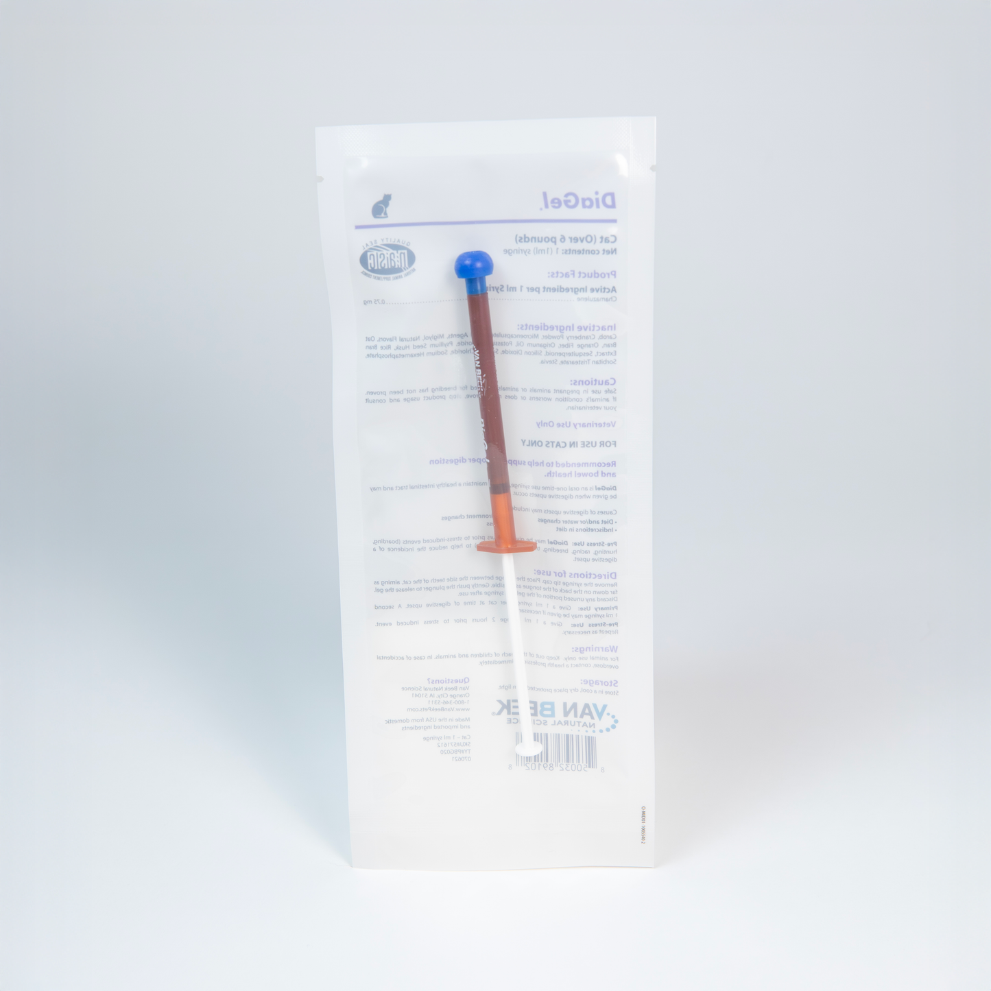 DiaGel for Cats - Orally Administered Gel for Occasional Loose Stools and Digestive Upset