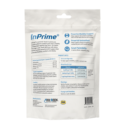Dog InPrime - Hip and Joint soft chews for dogs of all ages and sizes